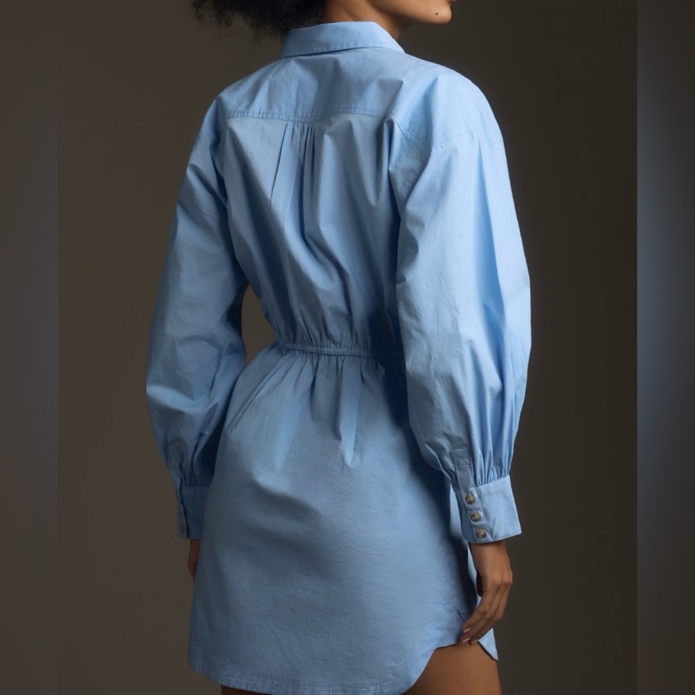 Anthropologie Maeve Sky Blue Dress - Picture 2 of 7